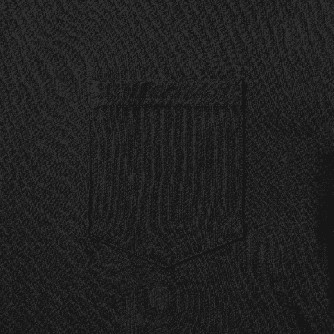 All Australian Pocket Tee (Black- Single)
