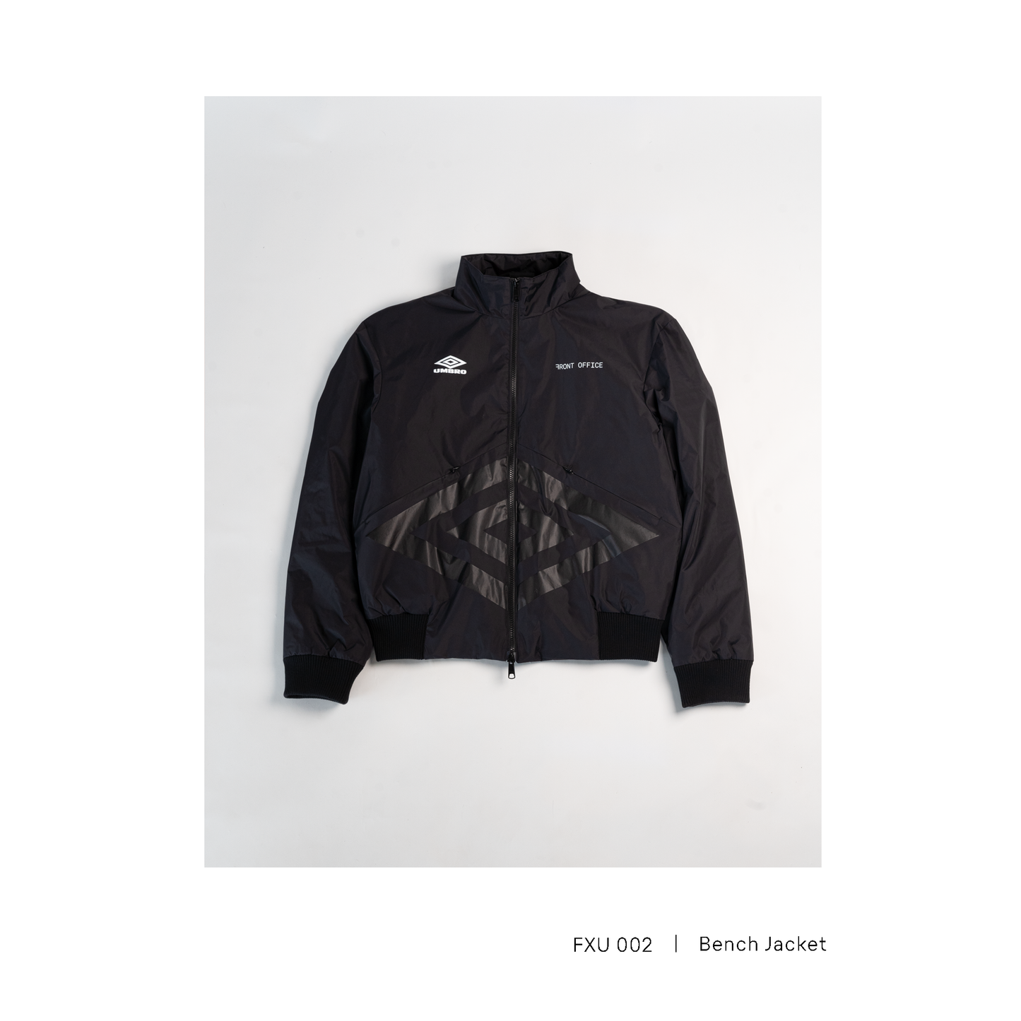 FXU 002 Front Office x UMBRO Bench Jacket (Black)