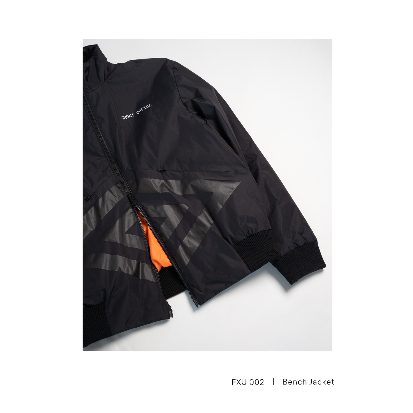 FXU 002 Front Office x UMBRO Bench Jacket (Black)