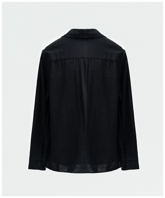 FNT 017 Woven Shirt (Black)