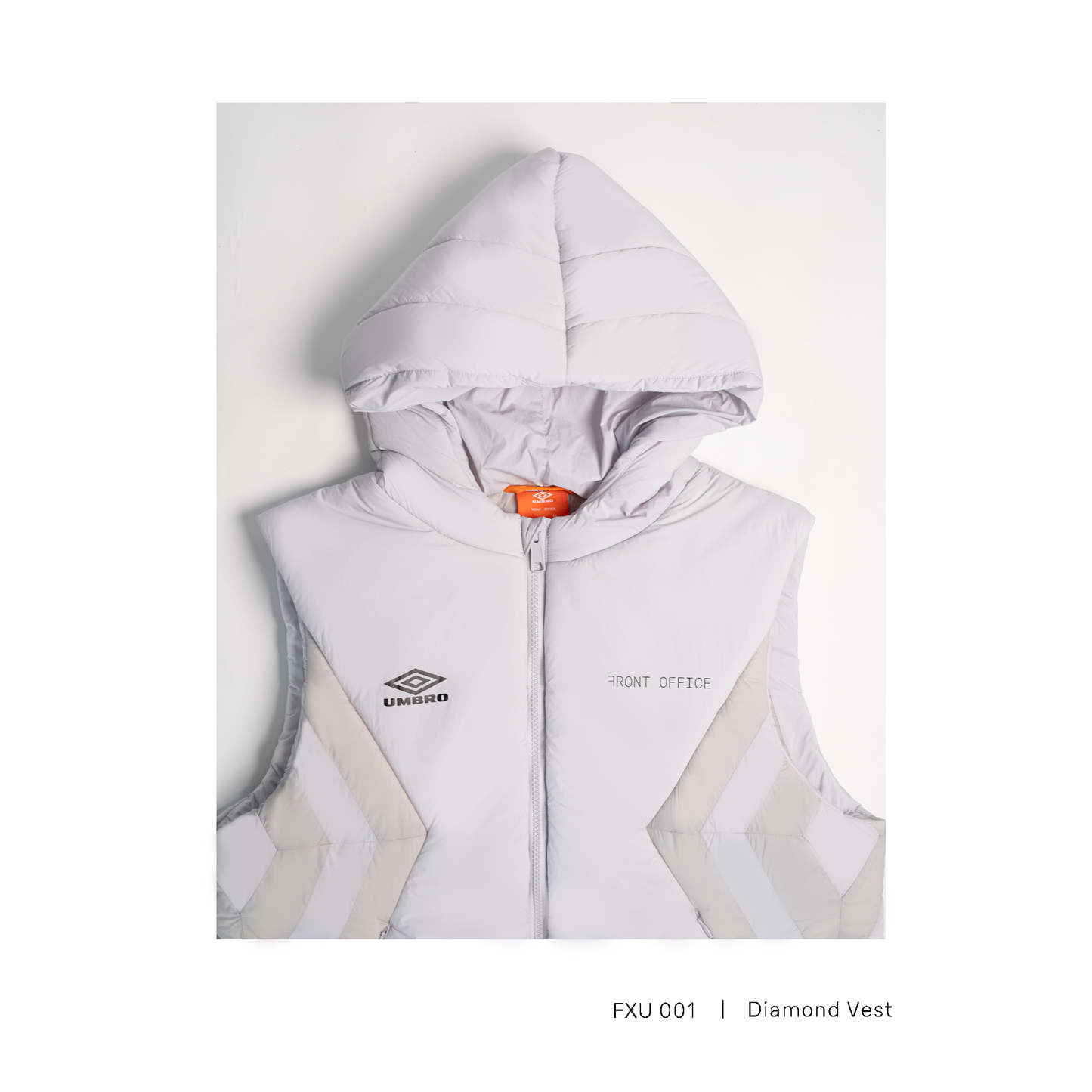 FXU 001 Front Office x UMBRO Diamond Vest (Grey)