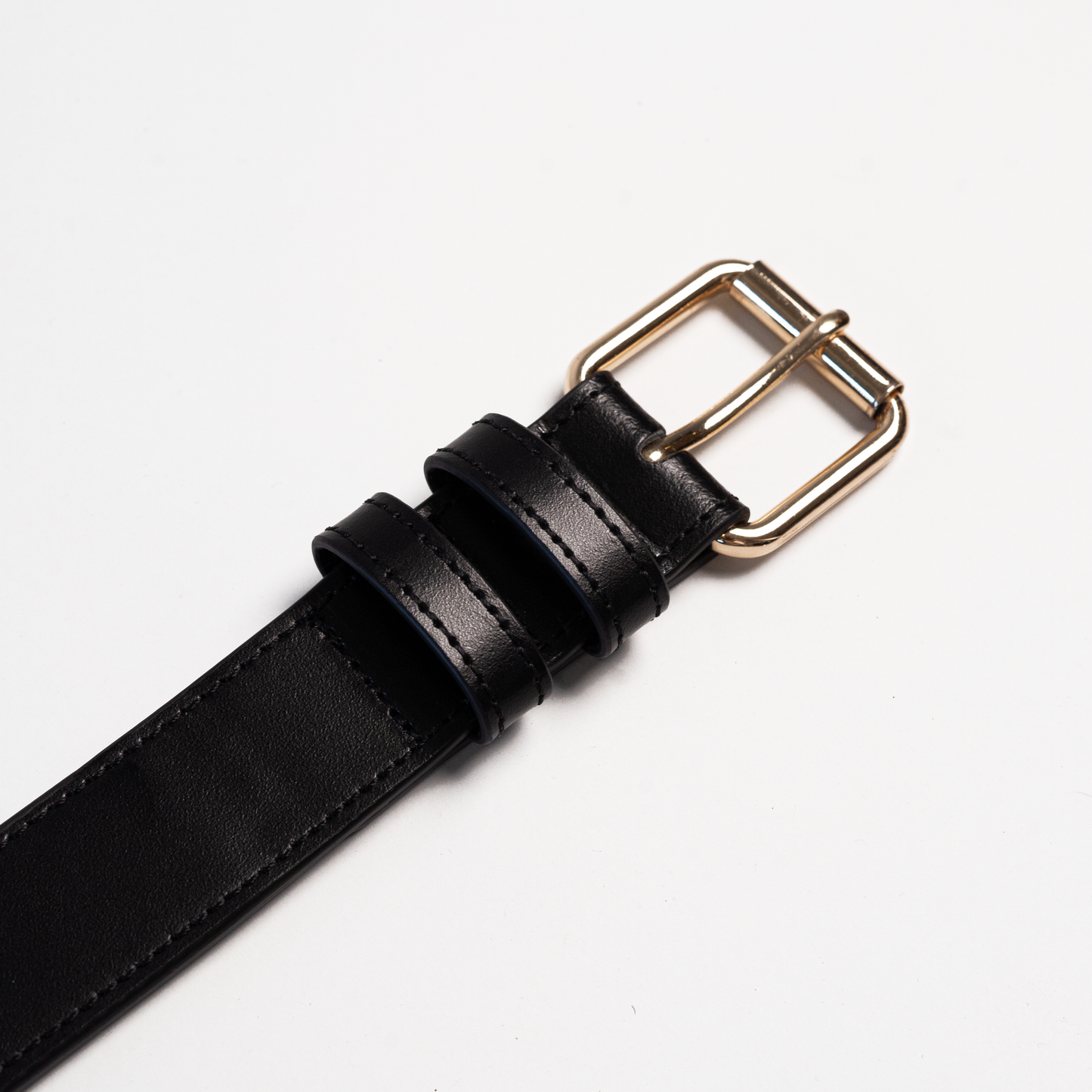 FNT 065 Full Grain Leather Belt (Black)