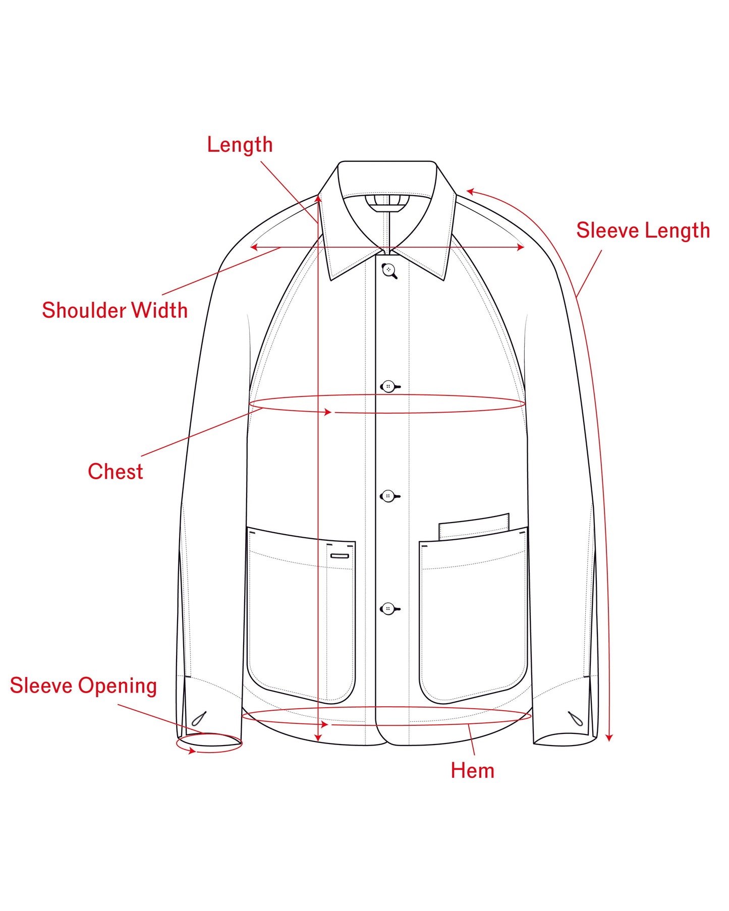 FGN 008AUS Soft Denim Chore Coat (Indigo Cotton)