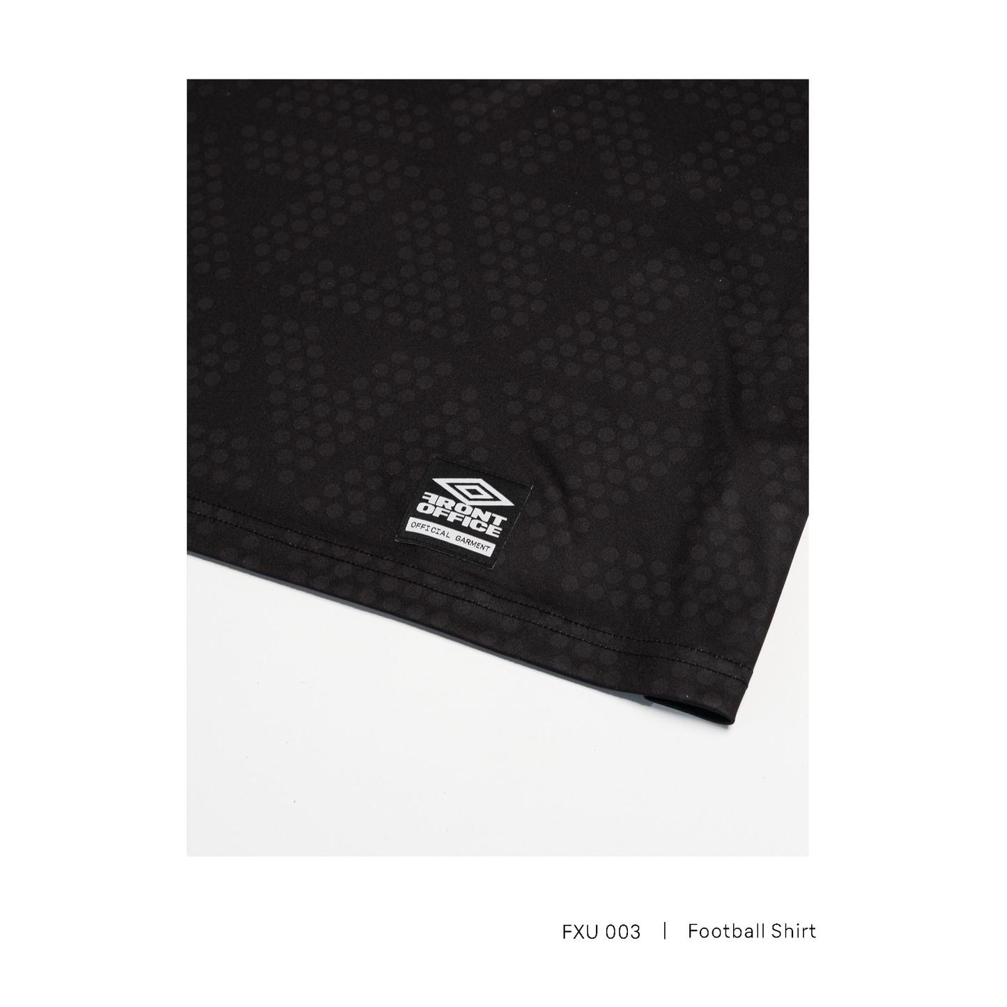 FXU 003 Front Office x UMBRO '1990' Football Shirt (Black)