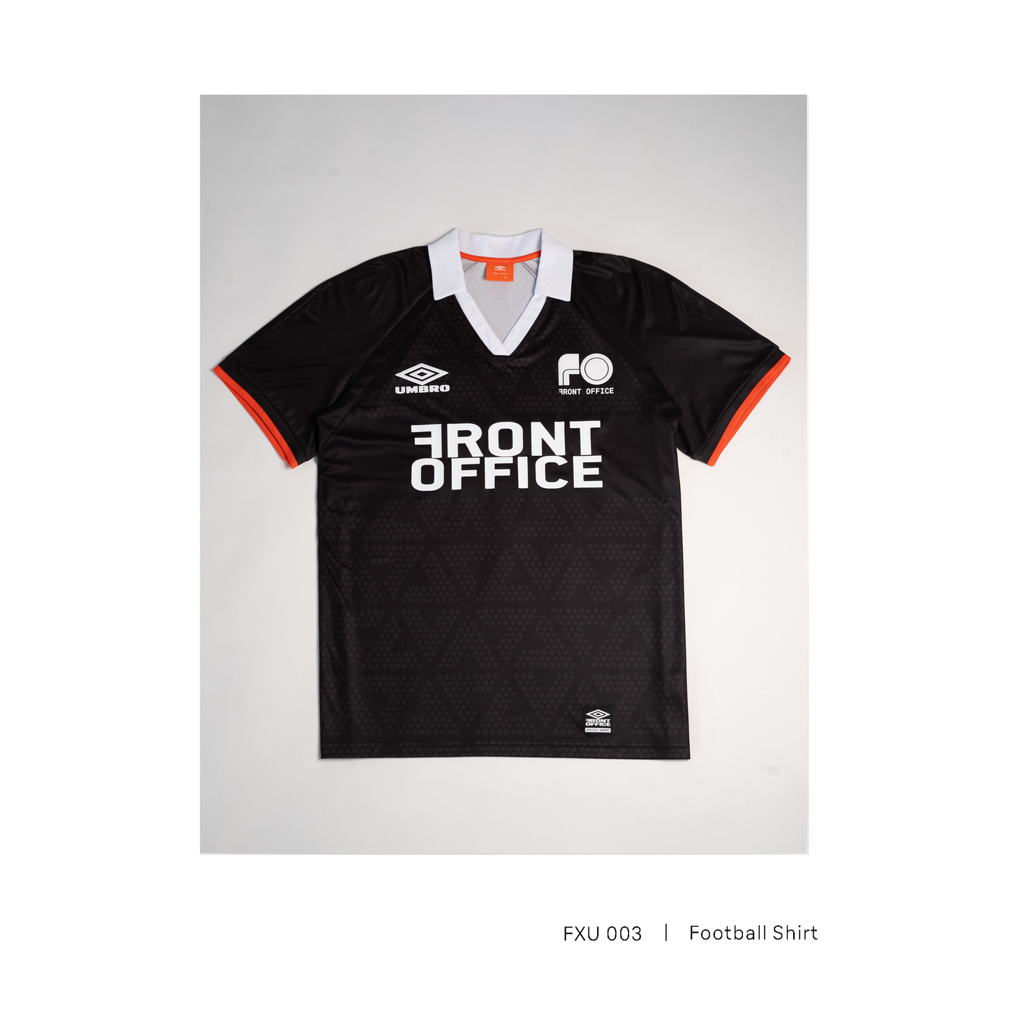FXU 003 Front Office x UMBRO '1990' Football Shirt (Black)
