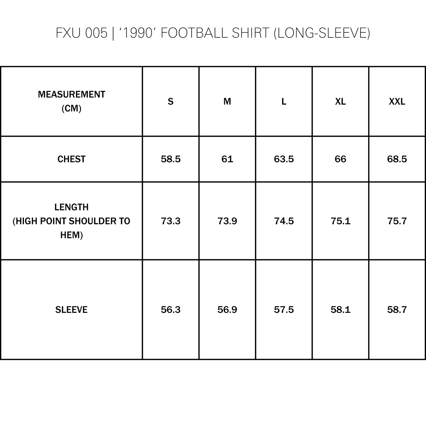 FXU 005 Front Office x UMBRO '1990' Football Shirt (Long-sleeve)