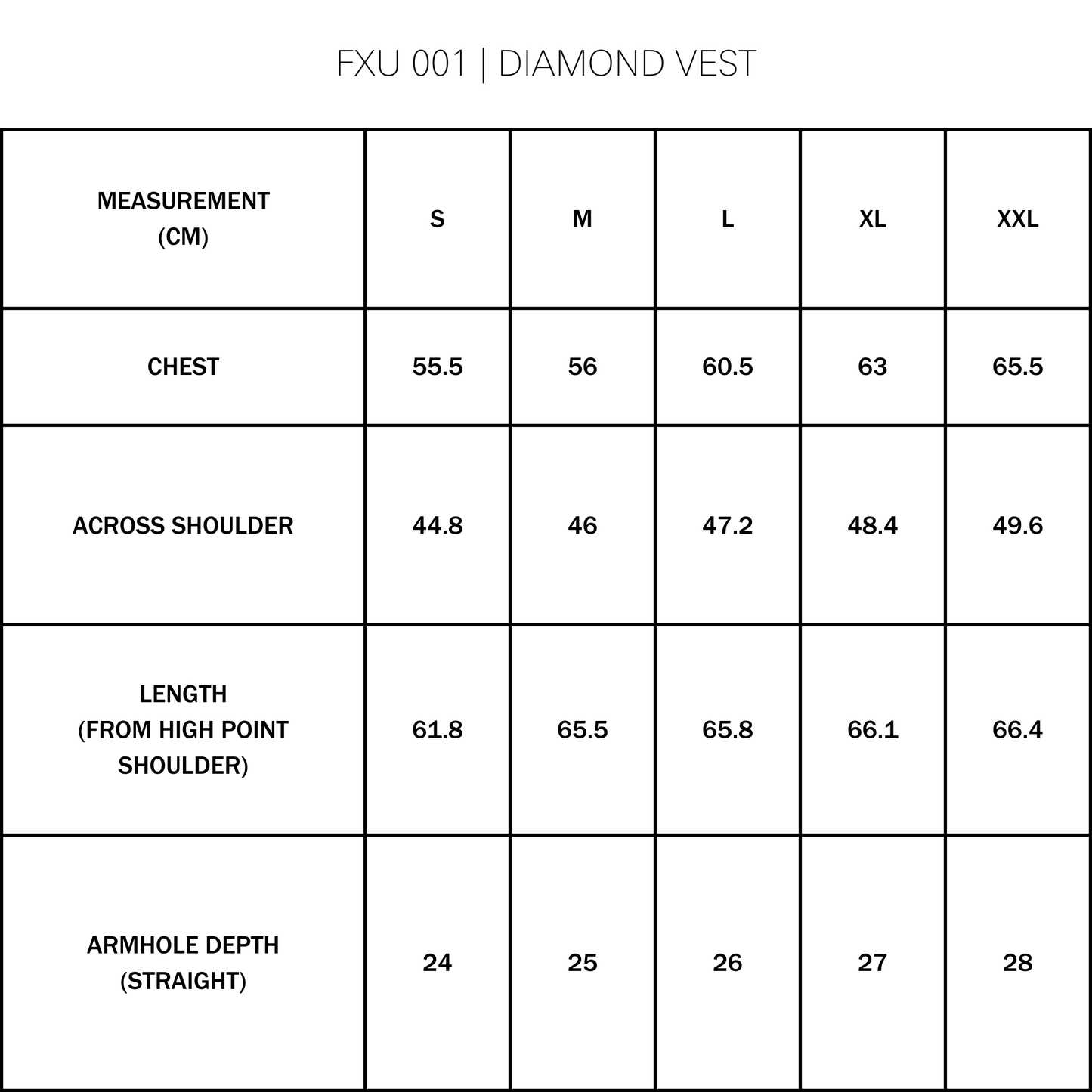 FXU 001 Front Office x UMBRO Diamond Vest (Black)