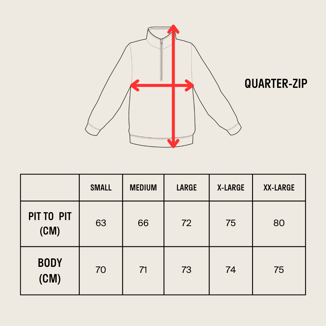 All Australian Quarter-Zip (Queensland Tennis Club)