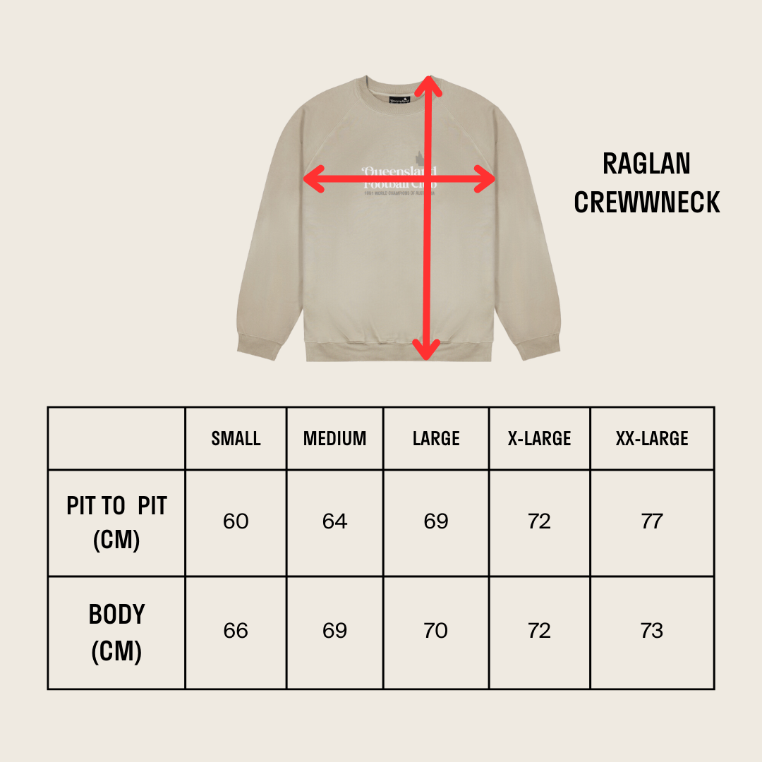 QFC 1991 All-Australian Crewneck (Oat Milk)