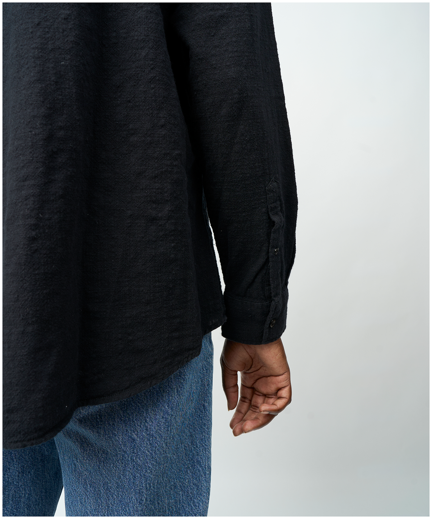 FNT 017 Woven Shirt (Black)