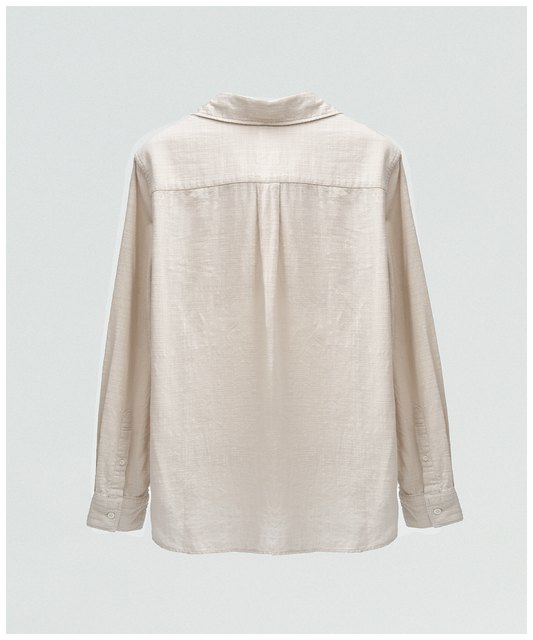 FNT 017 Woven Shirt (Ecru)