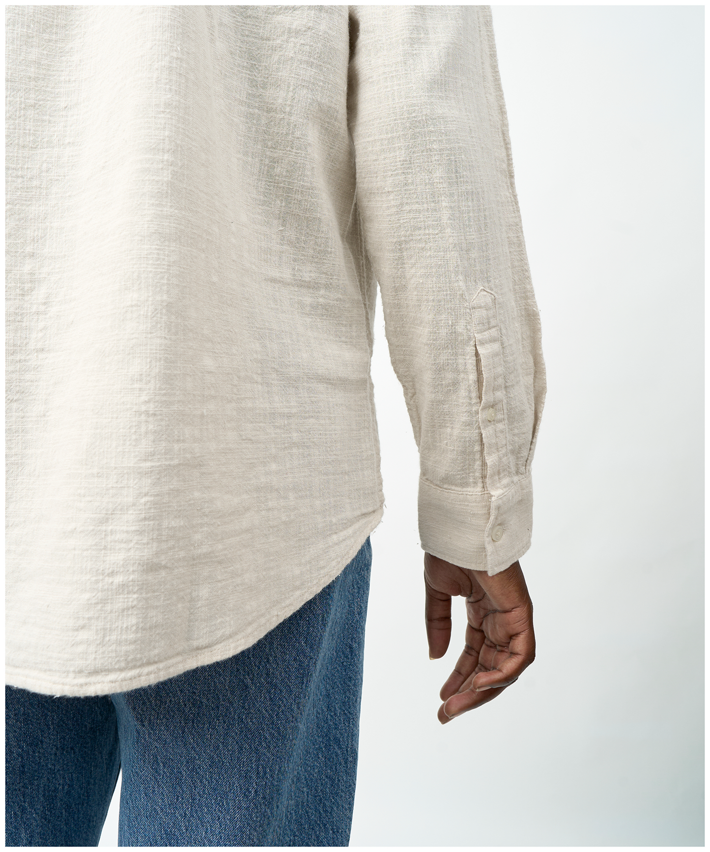FNT 017 Woven Shirt (Ecru)
