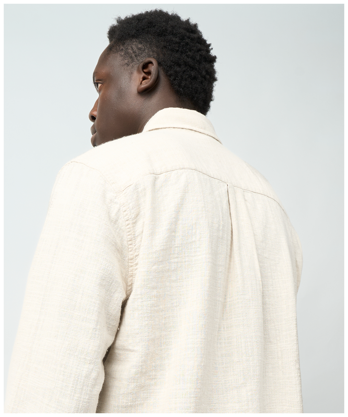 FNT 017 Woven Shirt (Ecru)