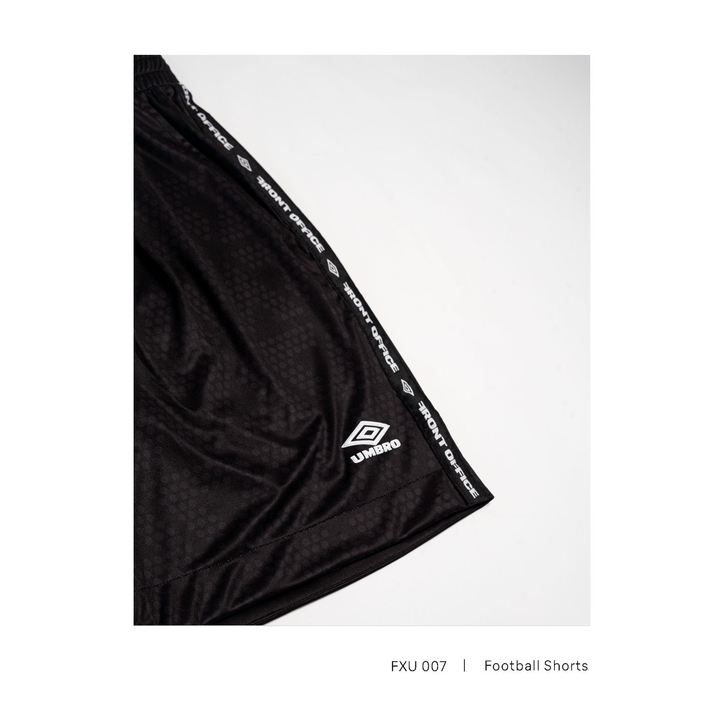 FXU 007 Front Office x UMBRO Football Shorts (Black)