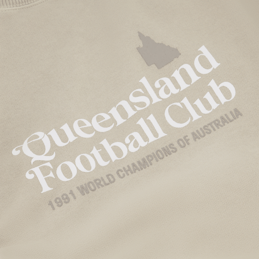 QFC 1991 All-Australian Crewneck (Oat Milk)