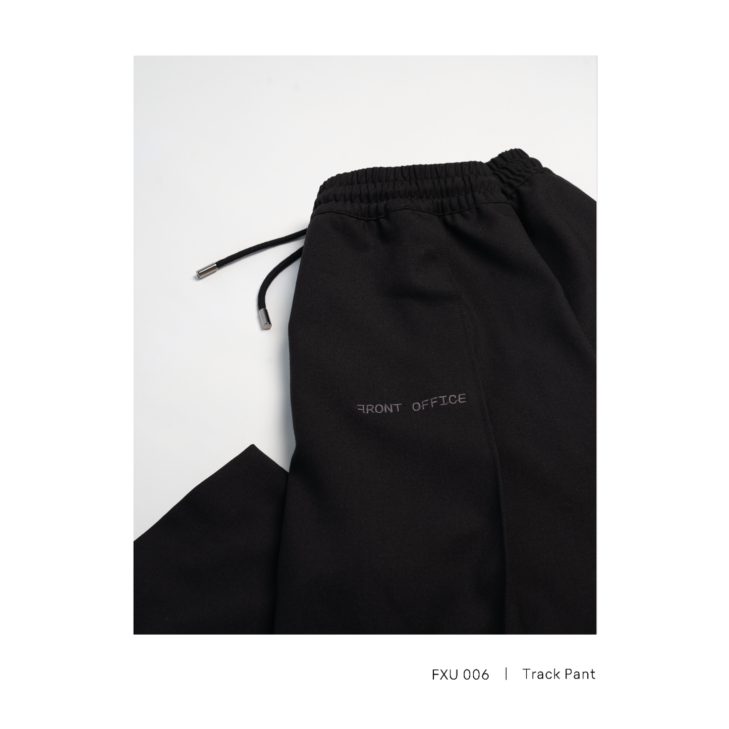 FXU 006 Front Office x UMBRO Side Pleated Track Pant (Black)