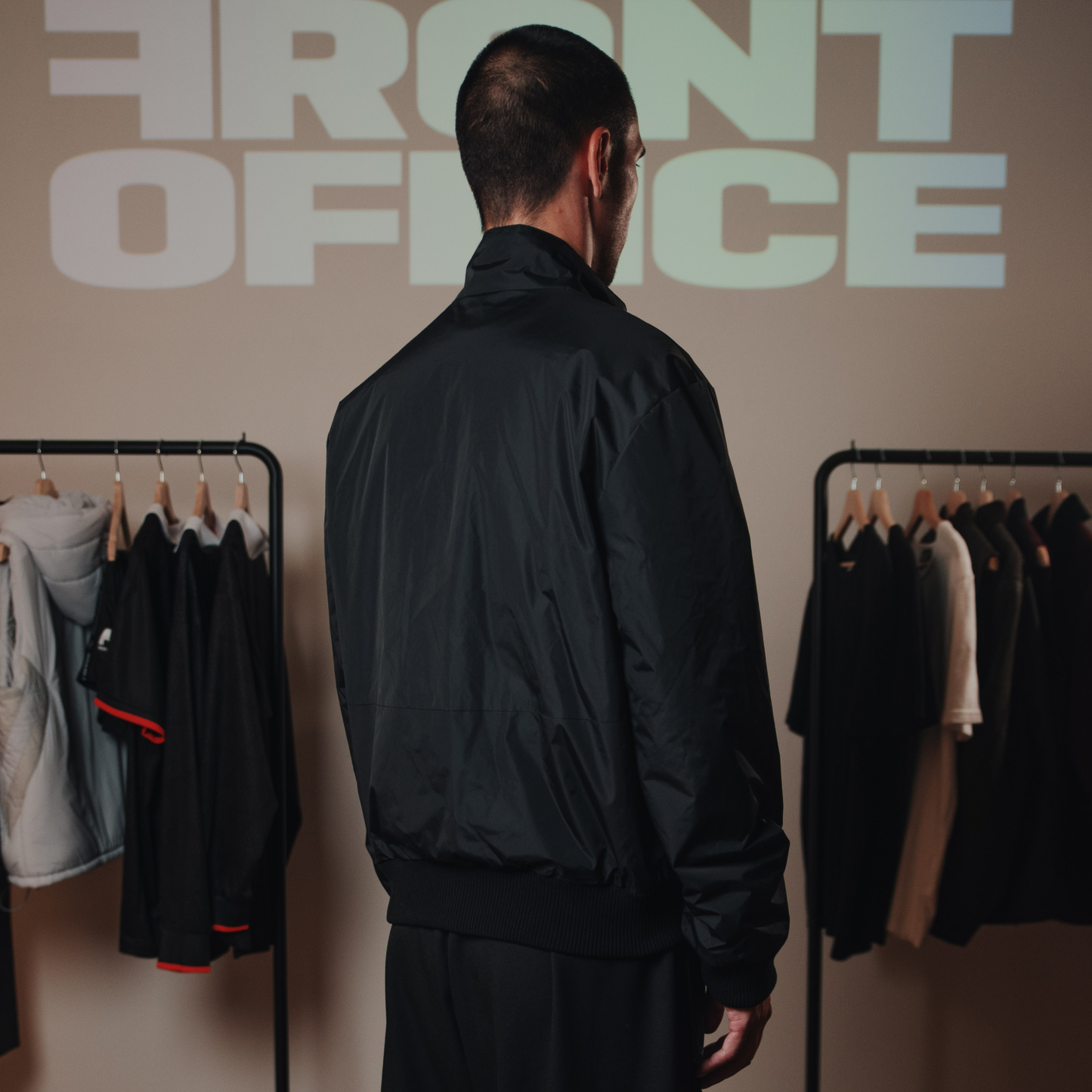 FXU 002 Front Office x UMBRO Bench Jacket (Black)