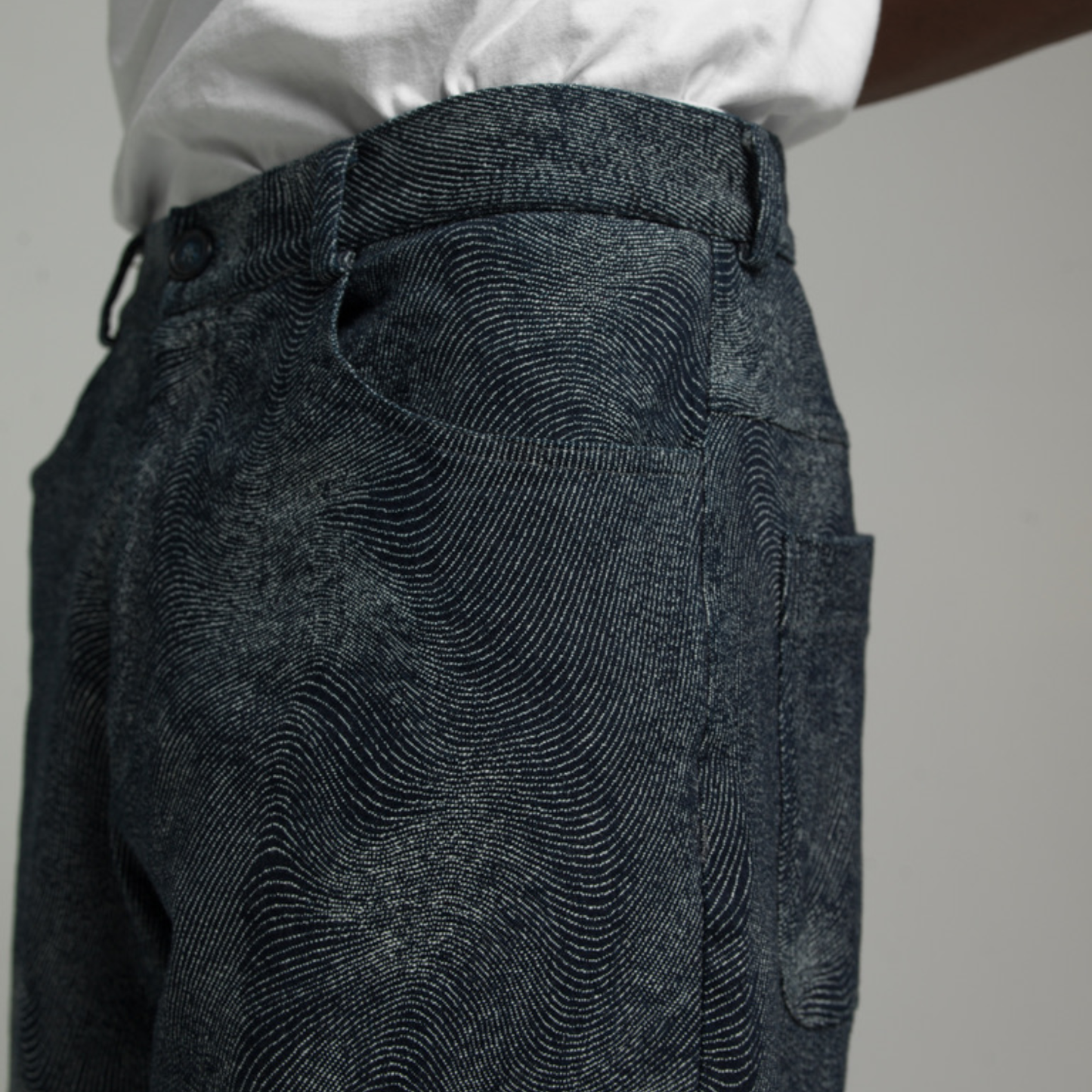 FNT 076 Fingerprint Denim Workpants