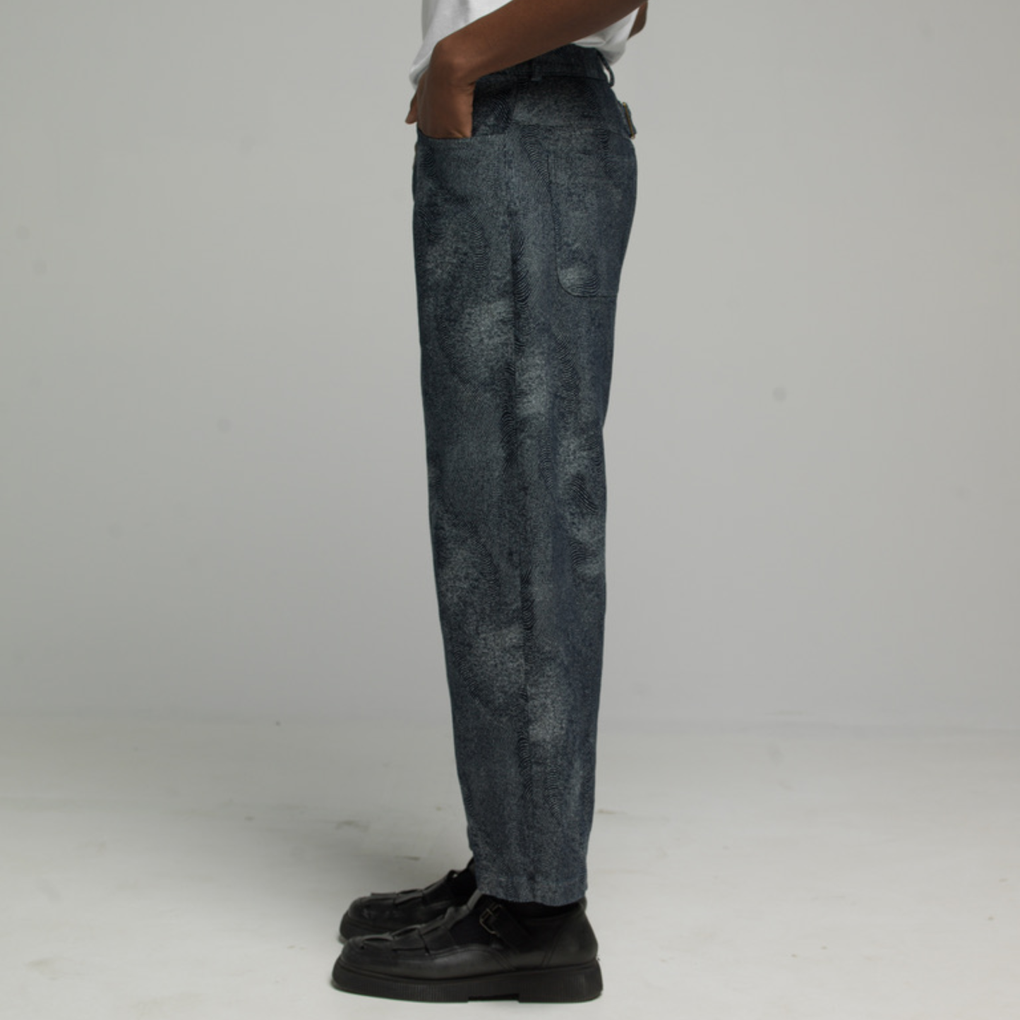 FNT 076 Fingerprint Denim Workpants