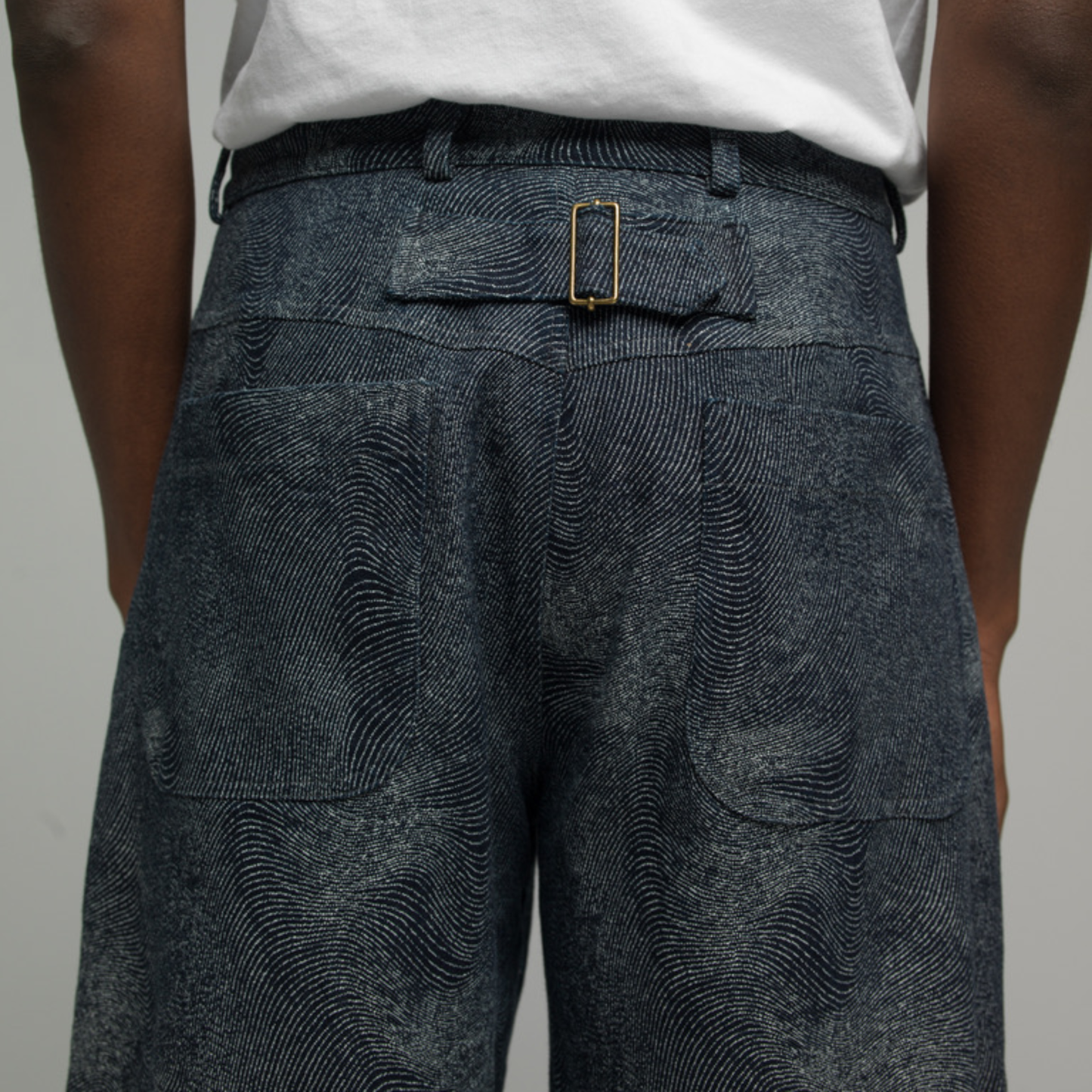 FNT 076 Fingerprint Denim Workpants