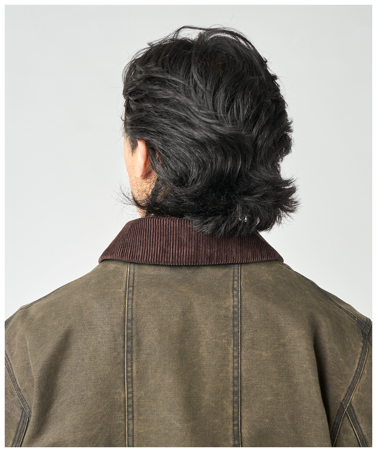 FNT 008 Three Process Gatherer Jacket (Oregano)