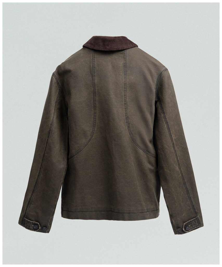 FNT 008 Three Process Gatherer Jacket (Oregano) – Front Office