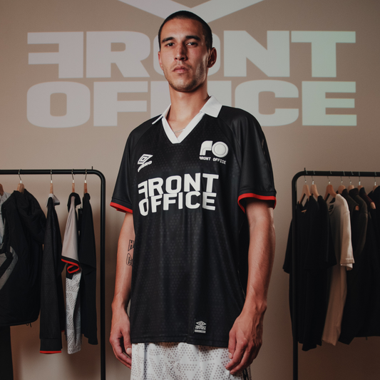FXU 003 Front Office x UMBRO '1990' Football Shirt (Black)