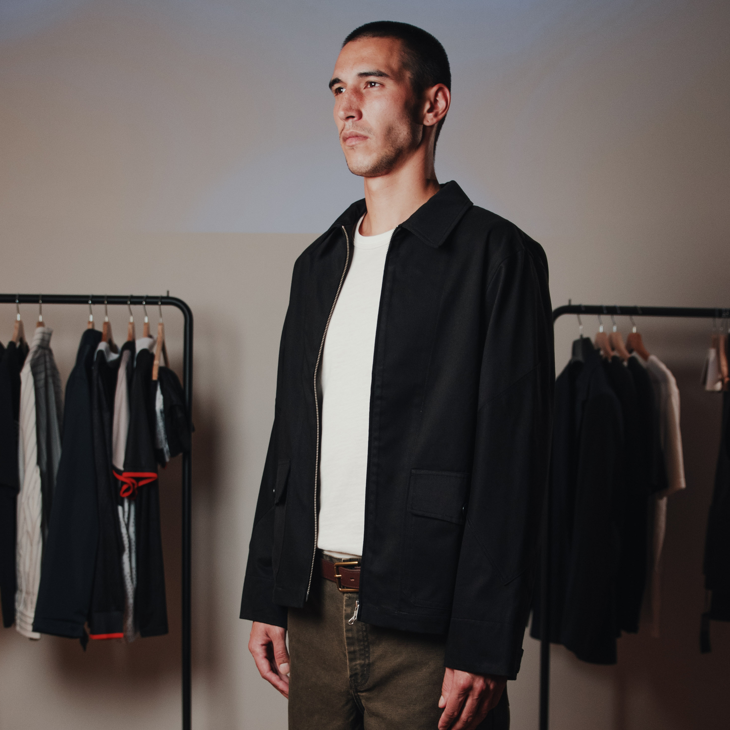 FNT 029 Pilot Jacket (Black)