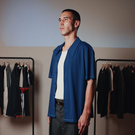 FNT 010 Vacanza Disco Shirt (Blue)