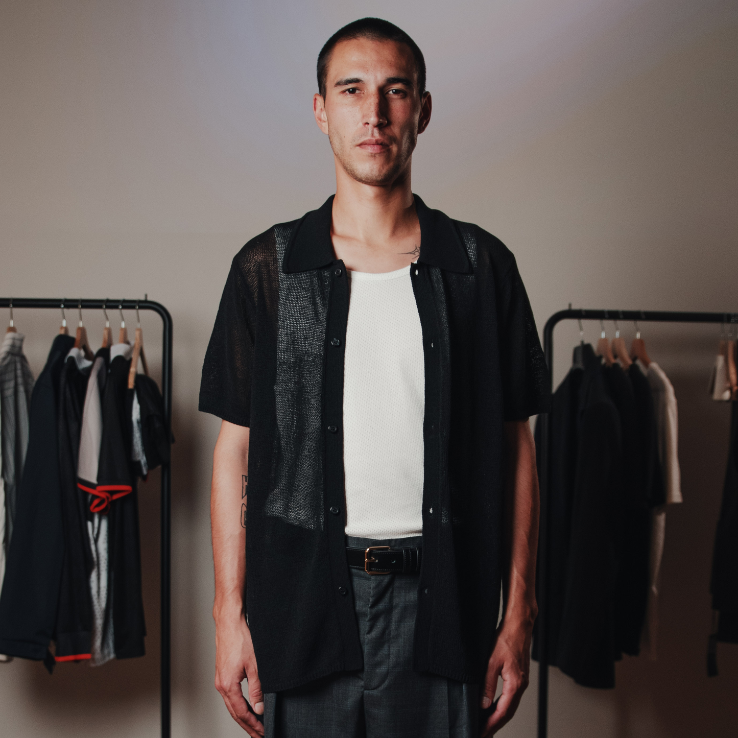 FNT 020 Window Shirt (Black)
