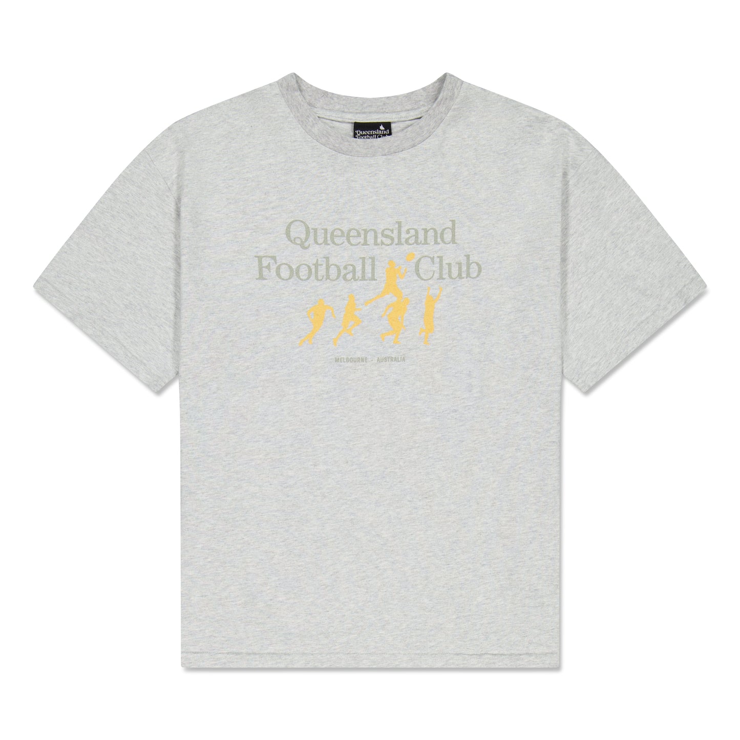 All Australian Box Tee (Mark Logo) Relaxed Grey