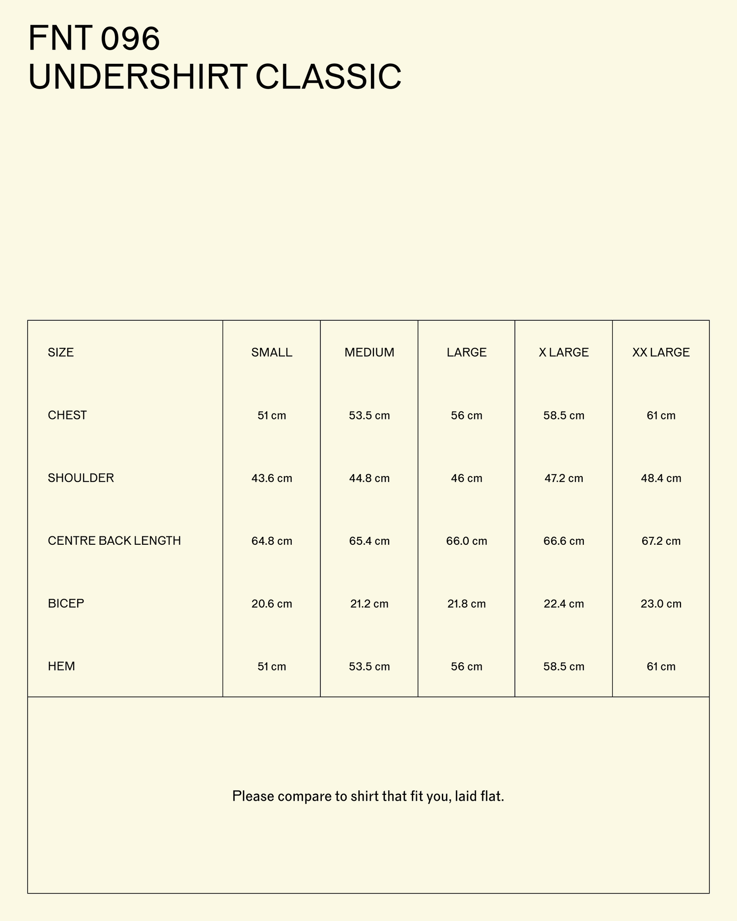 FNT 096 Undershirt Classic (x2 pack Black) image 10