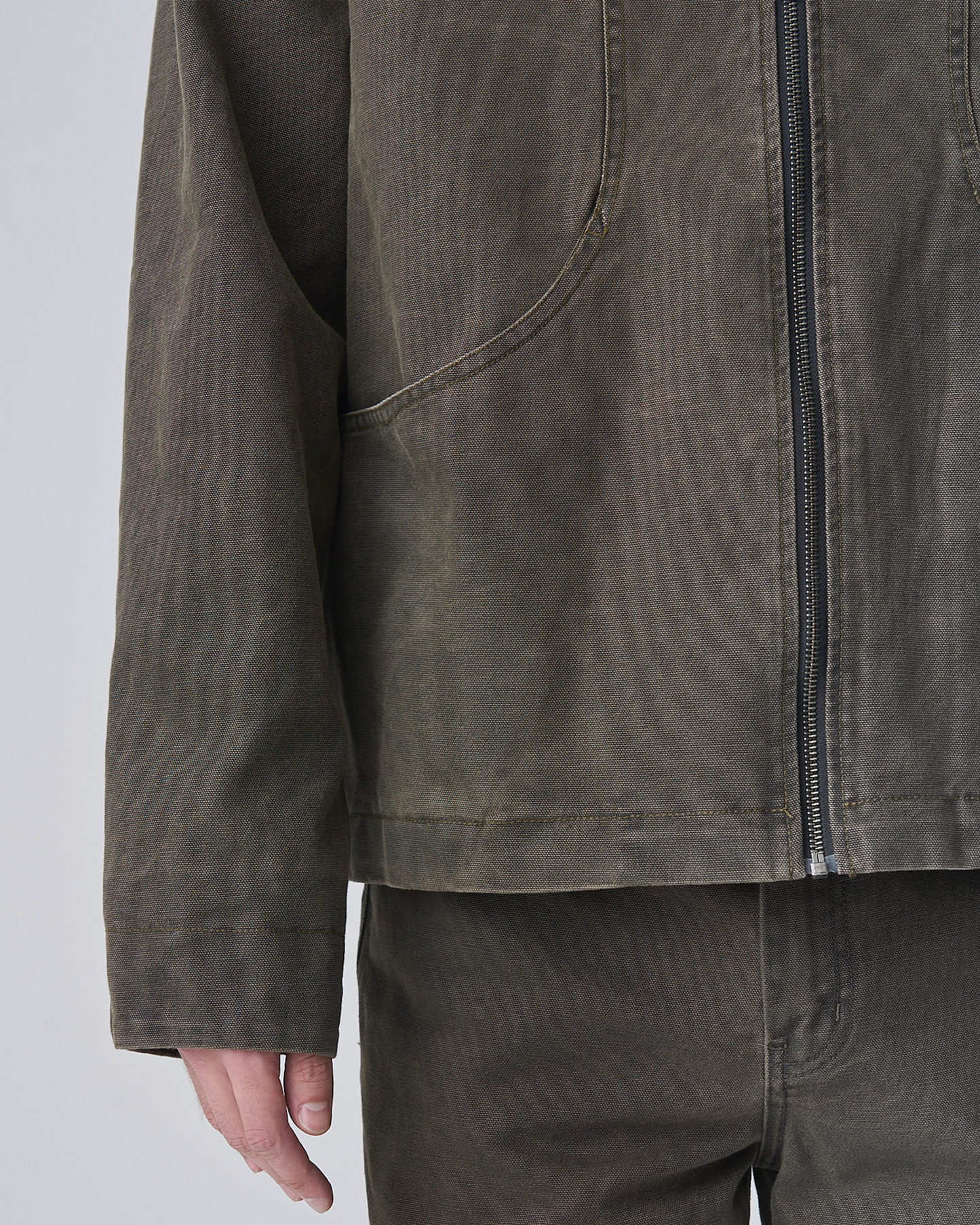 FNT 110 Three Process Gatherer Jacket V2 (Oregano)