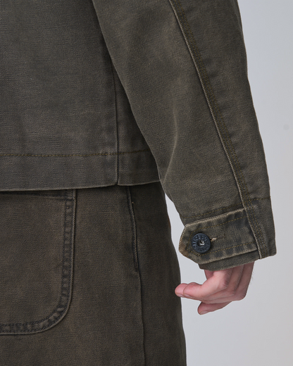 FNT 110 Three Process Gatherer Jacket V2 (Oregano)