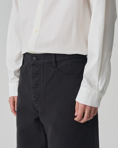 FNT 107 Garment-Dyed Process Workpant (Black)