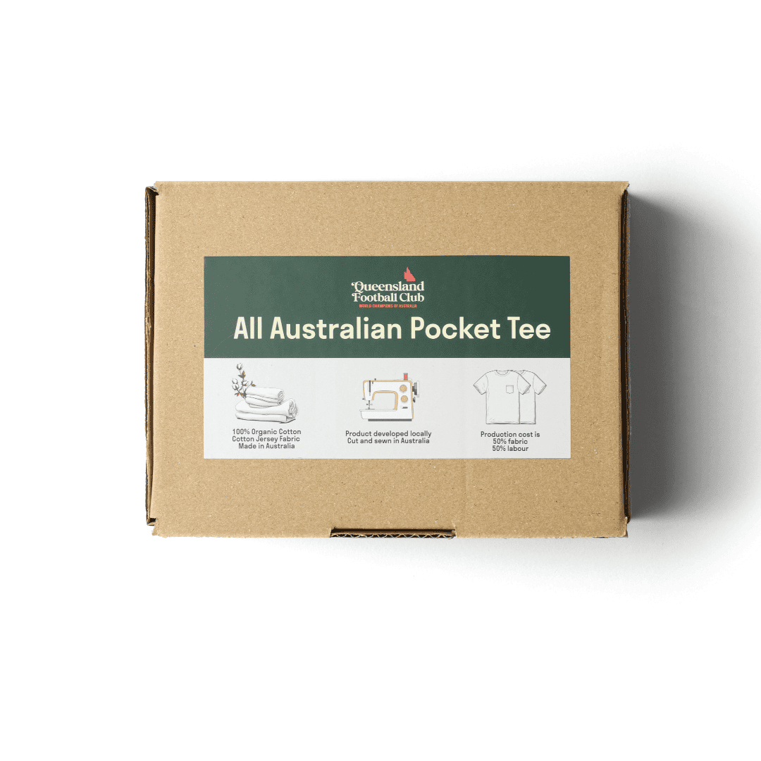 All Australian Pocket Tee (Natural 2-pack) image 5