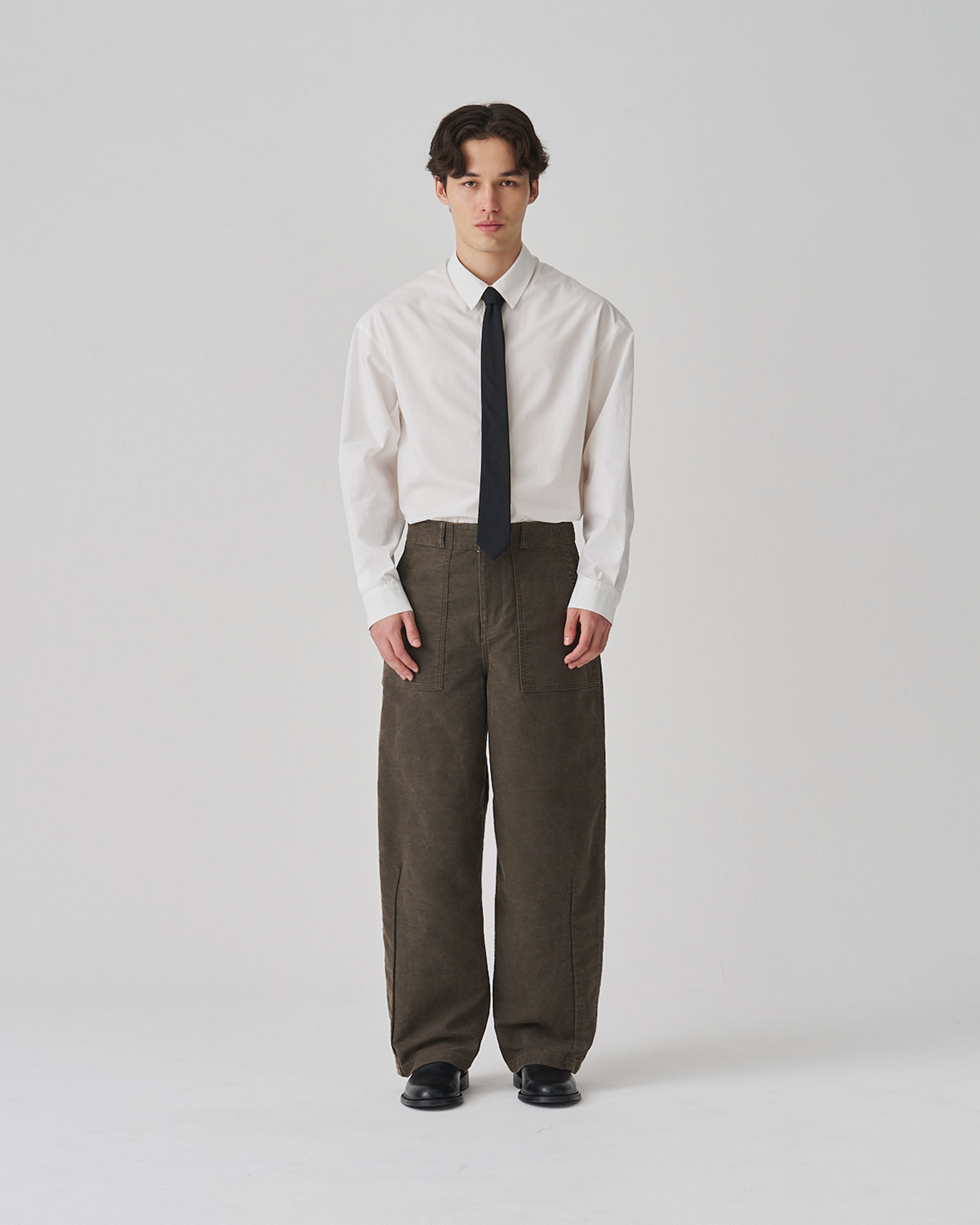 FGN 014AUS Baker Pants (Washed Olive) image 1