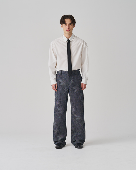 FNT 076 Fingerprint Denim Workpants