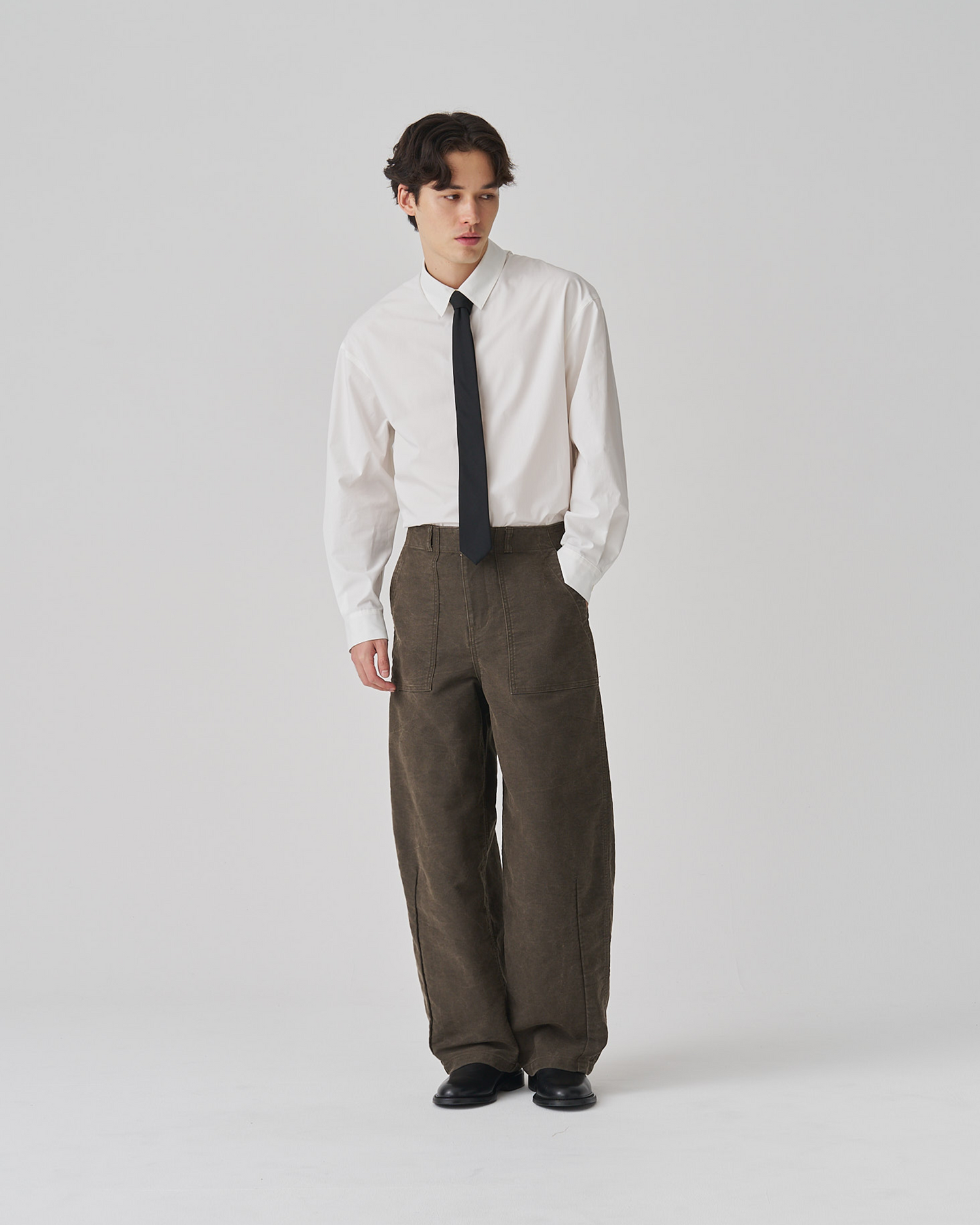 FGN 014AUS Baker Pants (Washed Olive) image 2
