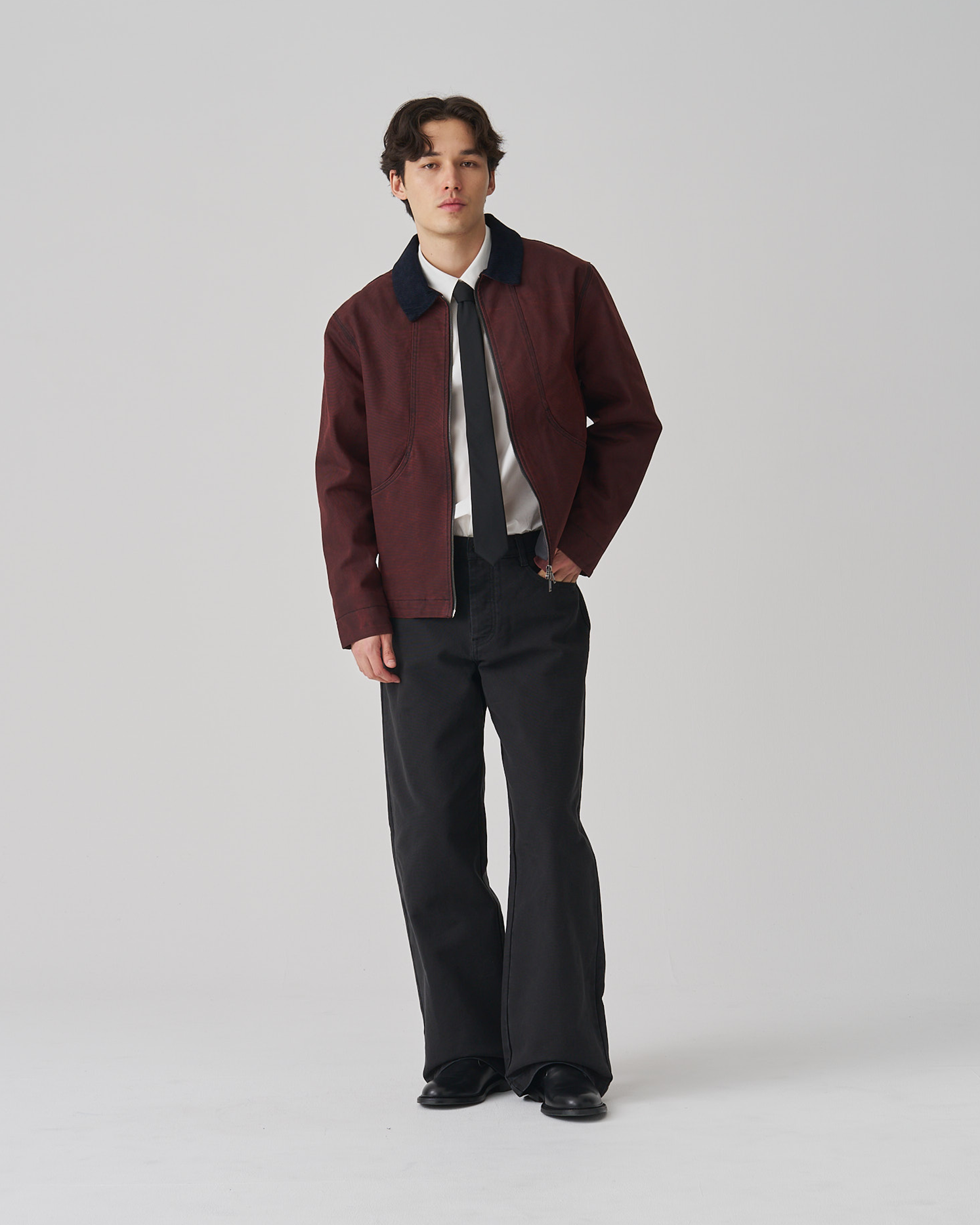 FNT 110 Three Process Gatherer Jacket V2 (Pomegranate) image 3