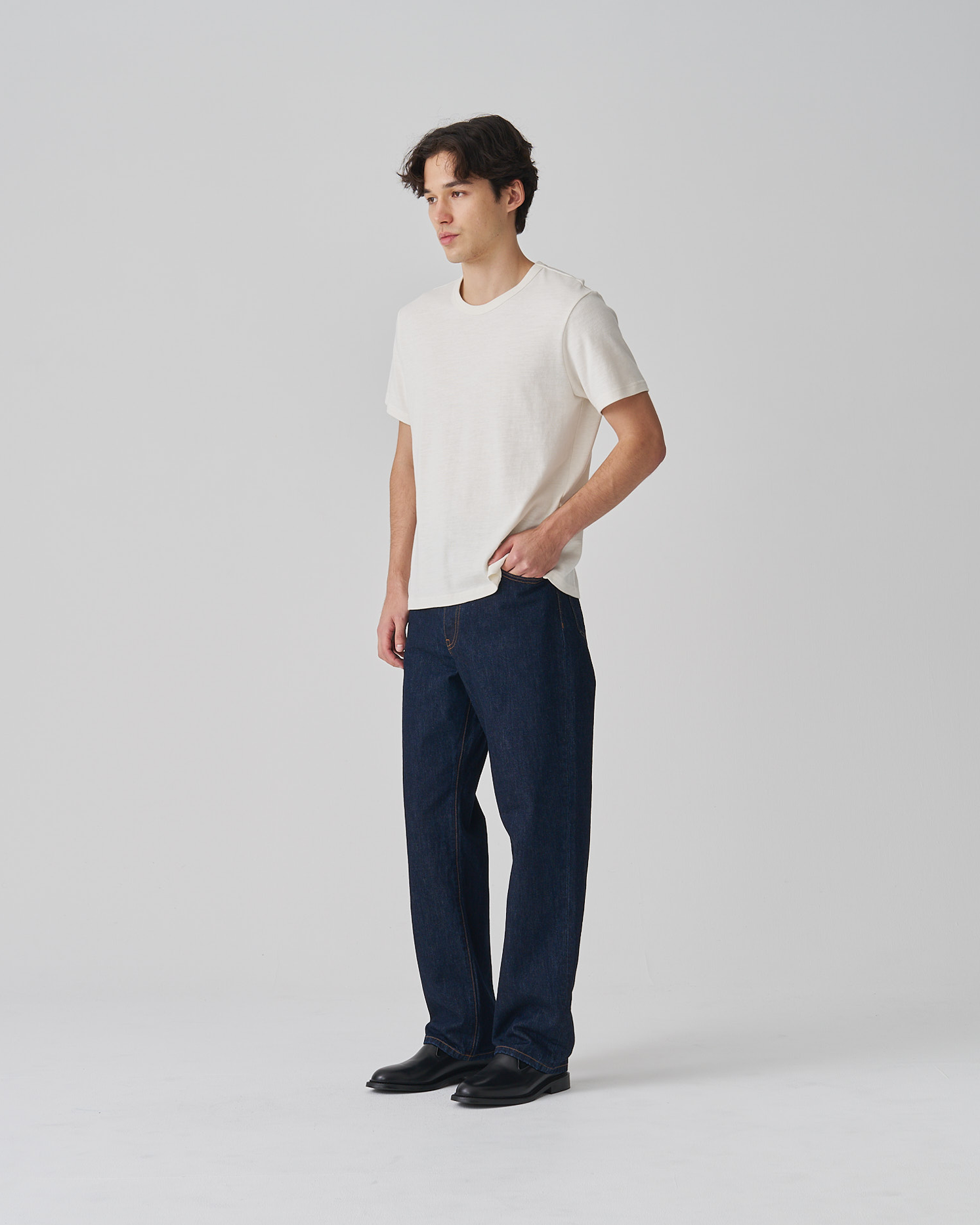 FNT 096 Undershirt Classic (x2 pack Natural) image 4