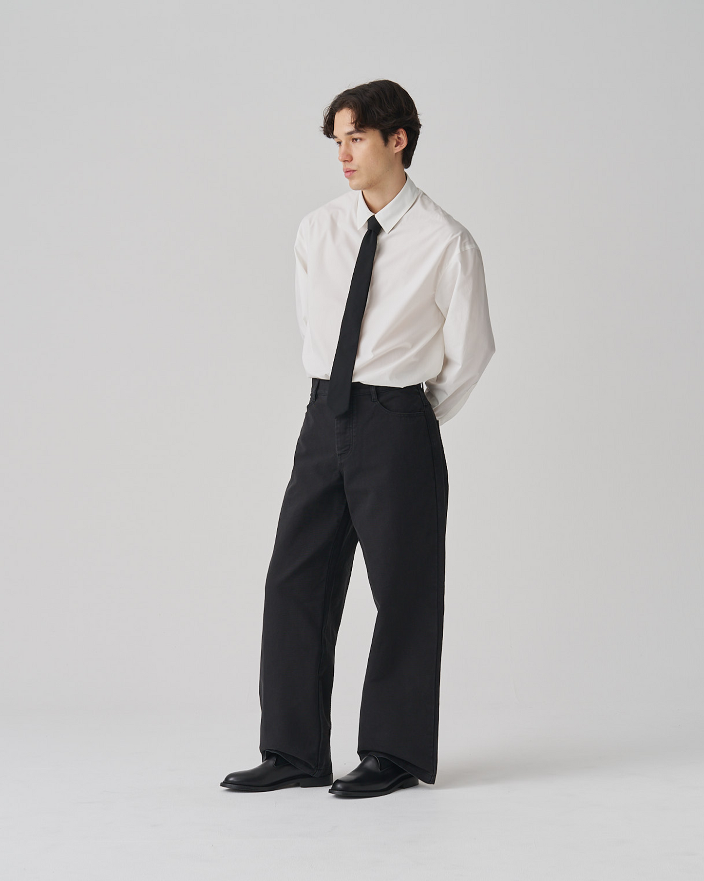 FNT 107 Garment-Dyed Process Workpant (Black)