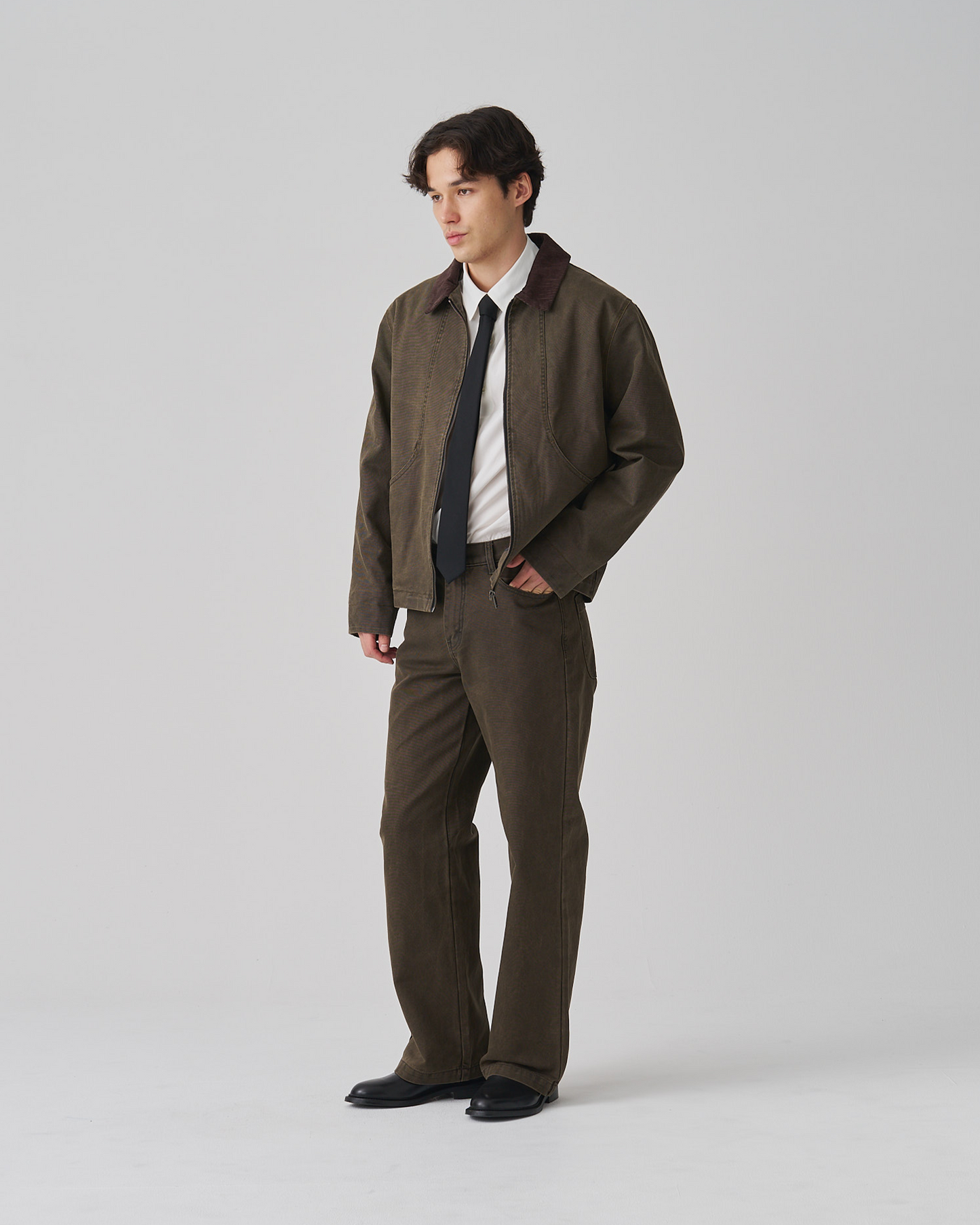 FNT 110 Three Process Gatherer Jacket V2 (Oregano)