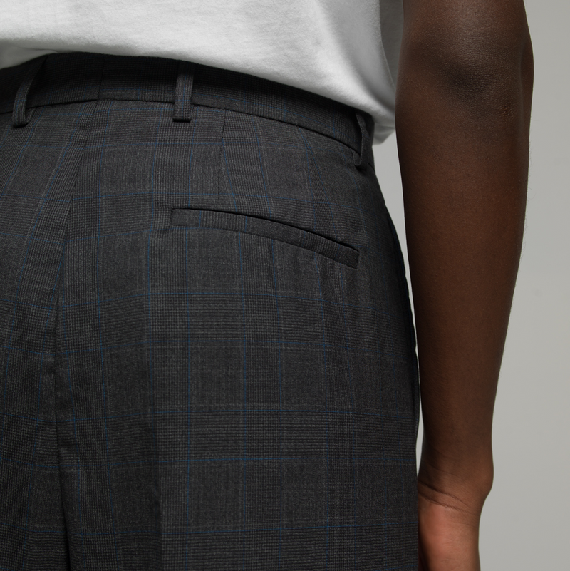 FNT 031 Lightweight Portugal Trousers (Glen Check)