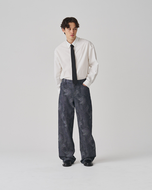 FNT 076 Fingerprint Denim Workpants