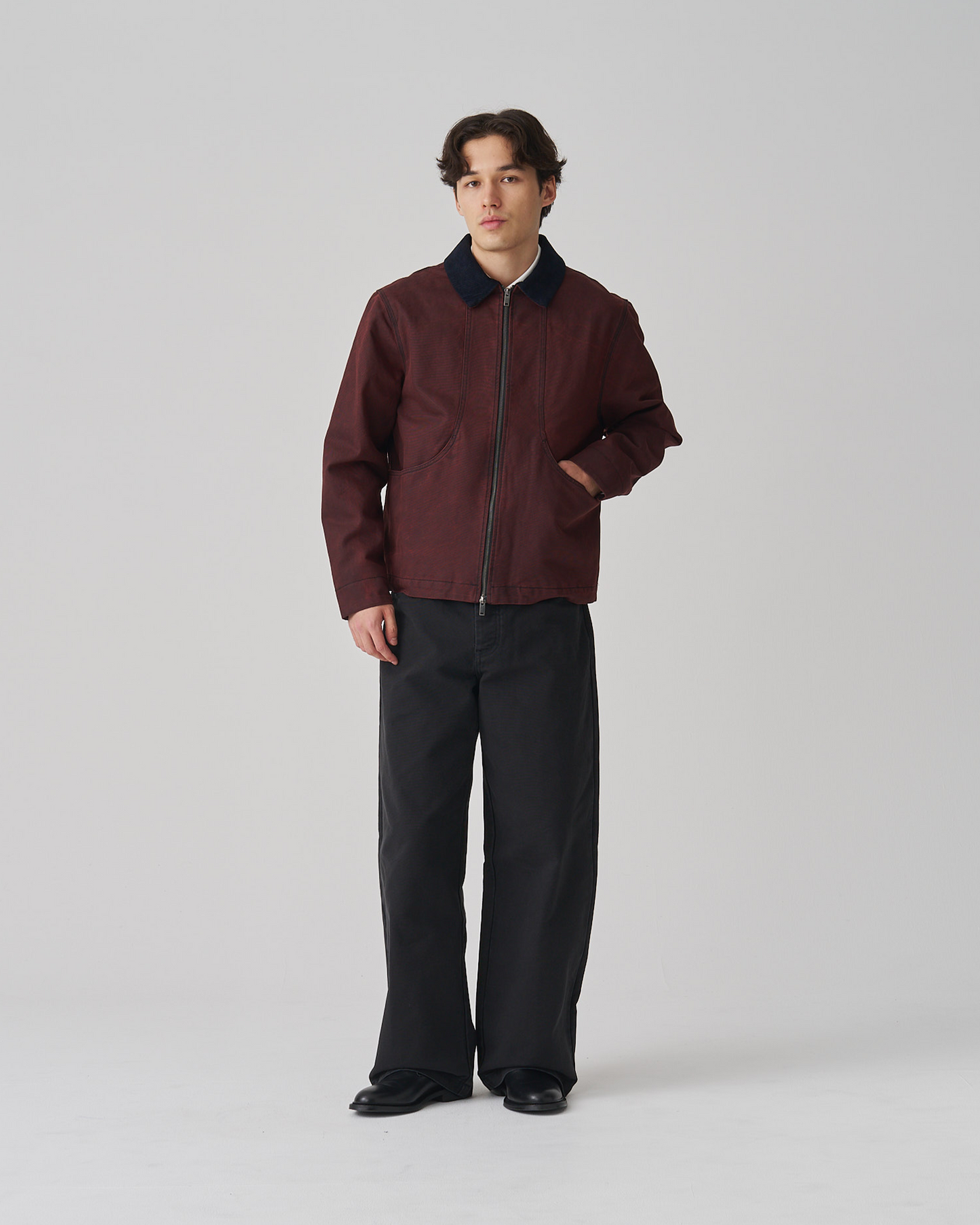 FNT 110 Three Process Gatherer Jacket V2 (Pomegranate)