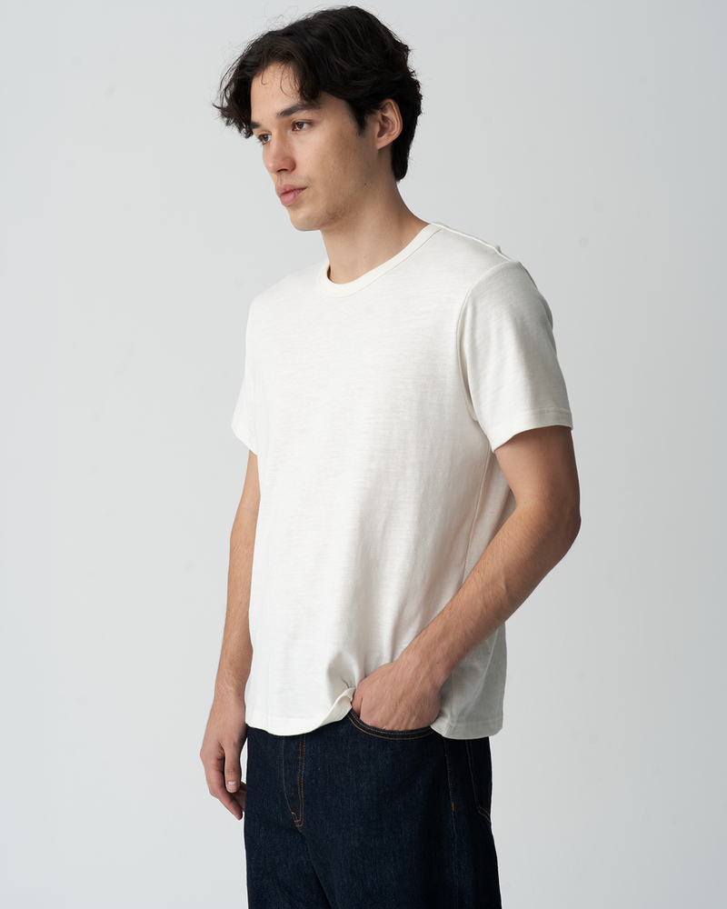 FNT 096UK Undershirt Classic (x2 pack Natural)