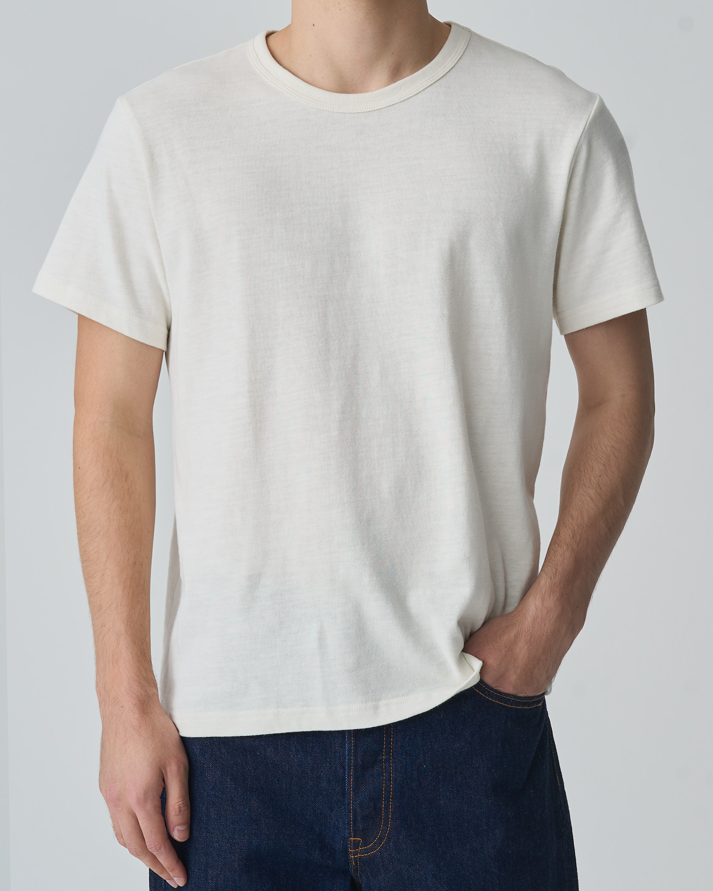 FNT 096 Undershirt Classic (x2 pack Natural) image 8