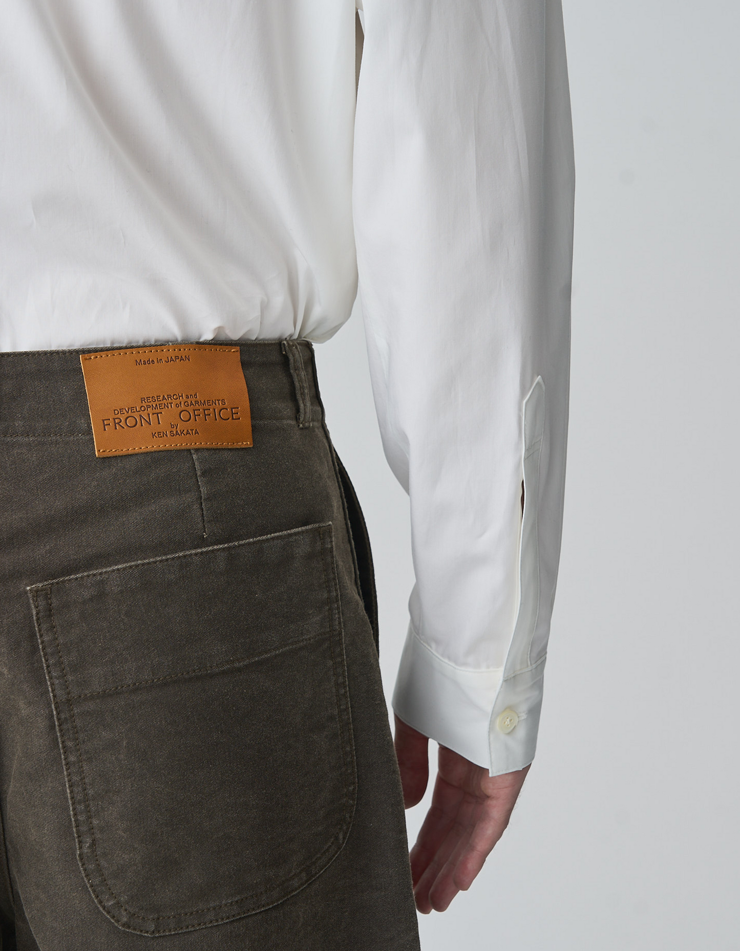 FGN 014AUS Baker Pants (Washed Olive)