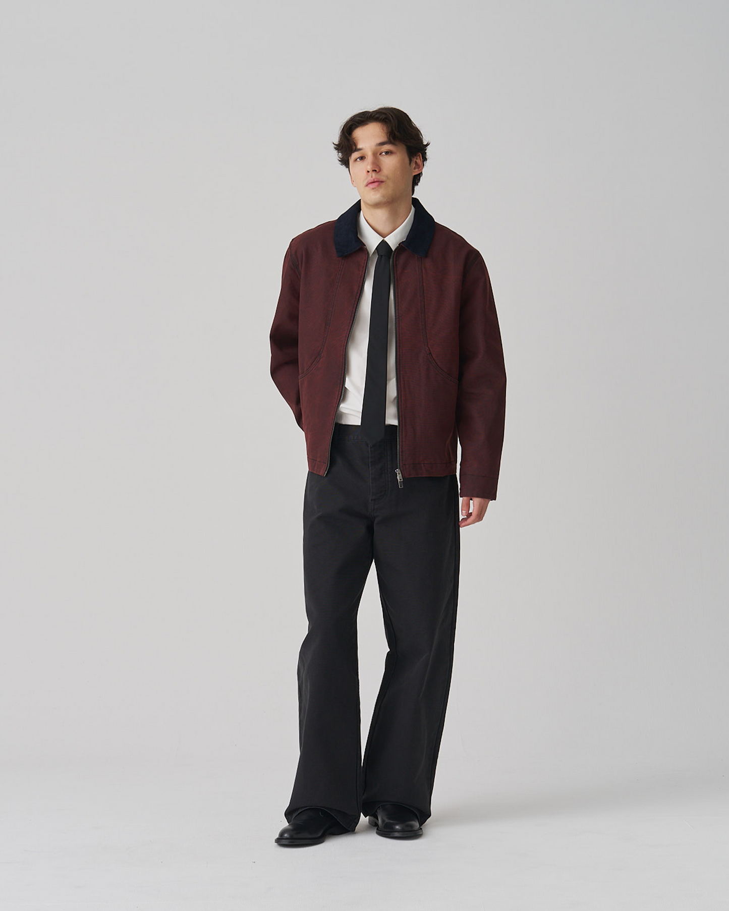 FNT 107 Garment-Dyed Process Workpant (Black)